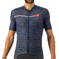 Photo Maillot vélo manches courtes Castelli Insider Jersey 2023 L bleu foncé