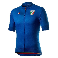 Photo Maillot vélo manches courtes Castelli Italia 2021 Jersey M bleu M bleu