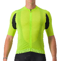 Photo Maillot vélo manches courtes Castelli Superleggera 3 2023 L jaune fluo