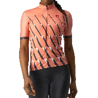 Photo Maillot vélo manches courtes Femme Castelli Pendio W 2022 L rose L rose