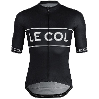 Photo Maillot vélo manches courtes Le Col Sport Logo 2023 noir L