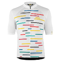 Photo Maillot vélo manches courtes Mavic Cosmic Jersey 2023 L blanc