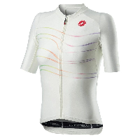 Photo Maillot vélo manches courtes femme Castelli Aero Pro W Series M ivoire M ivoire