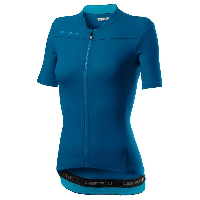 Photo Maillot vélo manches courtes femme Castelli Anima 3 2022 L bleu L bleu