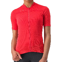 Photo Maillot vélo manches courtes femme Castelli Anima 4 2023 rouge L