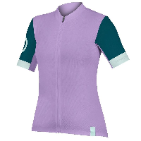 Photo Maillot vélo manches courtes femme Endura FS260 2023 L violet