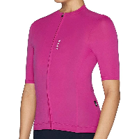Photo Maillot vélo manches courtes femme Maap Training Shock Pink L rose L rose