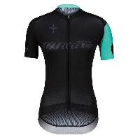 Photo Maillot vélo manches courtes femme Wilier Cycling Club 2023 noir S