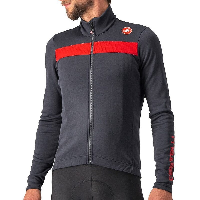 Photo Maillot vélo manches longues Castelli Puro 3 Jersey FZ 2023 L gris