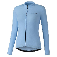 Photo Maillot vélo manches longues femme Shimano Kaede Thermal S bleu clair S bleu clair