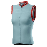 Photo Maillot vélo sans manches femme Castelli Promessa 3 Series bleu clair XS