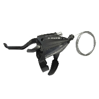 Photo Manette frein/dérailleur gauche Shimano V-Brake ST-EF500 1800 mm 3V