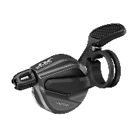 Photo Manette gauche VTT Shimano XT SL-M8100-L double plateau à collier Mécanique double plateau commande gauche 12v