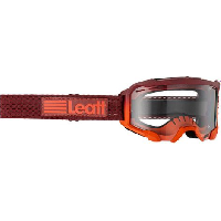 Photo Masque leatt mtb velocity 4 0 rouge ecran clair 83