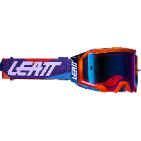 Photo Masque leatt velocity 5 5 iriz neon orange ecran bleu 26