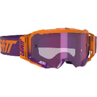 Photo Masque leatt velocity 5 5 iriz orange neon ecran violet purple 78