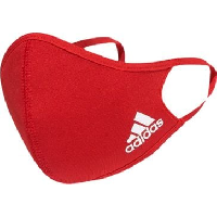 Photo Masques adidas face covers pack de 3 rouge m l