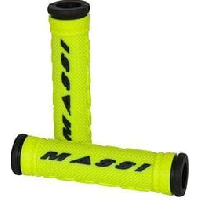 Photo Massi paire de grips comp jaune noir