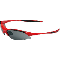 Photo Massi paire de lunettes wind rouge gris