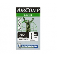Photo Michelin chambre a air route a1 aircomp latex 700x22 23 valve presta 40mm