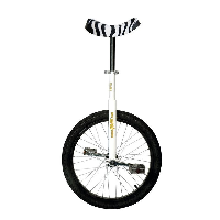 Photo Monocycle jante alu selle zèbre pneu noir QU-AX Luxus 20"