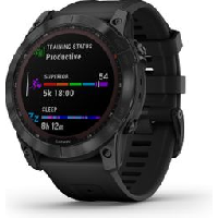 Photo Montre de sport garmin fenix 7x sapphire solar noir