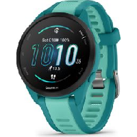 Photo Montre de sport garmin forerunner 165 music turquoise bleu aqua