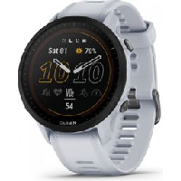 Photo Montre de sport garmin forerunner 955 solar blanc