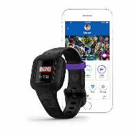 Photo Montre enfant Garmin Vívofit 3 marvel black panther