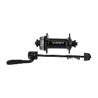 Photo Moyeu avant blocage rapide Shimano hb-mt200 disque centerlock 32H 100 mm