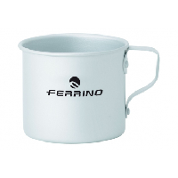 Photo Mug ferrino anodized alumunium mug with handle gris