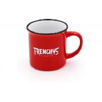 Photo Mug frenchys ceramic red