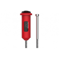 Photo Multi outil integre oneup edc lite rouge
