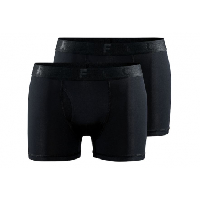 Photo Pack de 2 boxers craft core dry 3in noir