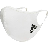 Photo Pack de 3 masques adidas face covers blanc m l