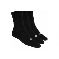 Photo Pack de 3 paires de chaussettes asics crew noir unisex