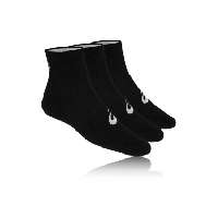 Photo Pack de 3 paires de chaussettes asics quarter noir unisex