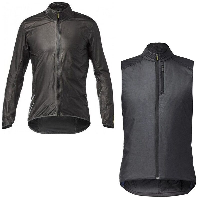 Photo Pack veste imperméable et gilet coupe-vent Mavic Cosmic Ultimate Bundle noir M