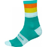 Photo Paire de chaussettes bande passante aqua