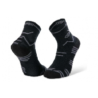 Photo Paire de chaussettes bv sport trail ultra noir gris