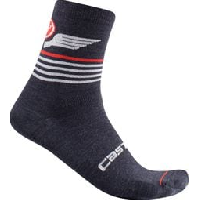 Photo Paire de chaussettes castelli lancio 15 bleu fonce