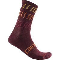 Photo Paire de chaussettes castelli mid winter 18 rouge