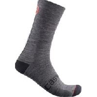 Photo Paire de chaussettes castelli racing stripe 18 gris