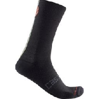 Photo Paire de chaussettes castelli racing stripe 18 noir