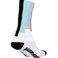 Photo Paire de chaussettes massi blanc noir bleu