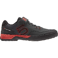 Photo Paire de chaussures fiveten kestrel lace carbon noir rouge