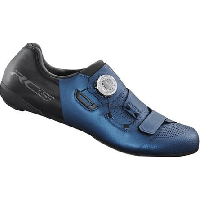 Photo Paire de chaussures route shimano rc502 bleu