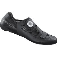 Photo Paire de chaussures route shimano rc502 large noir