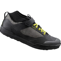 Photo Paire de chaussures shimano am702 noir jaune