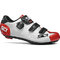 Photo Paire de chaussures sidi alba 2 blanc rouge